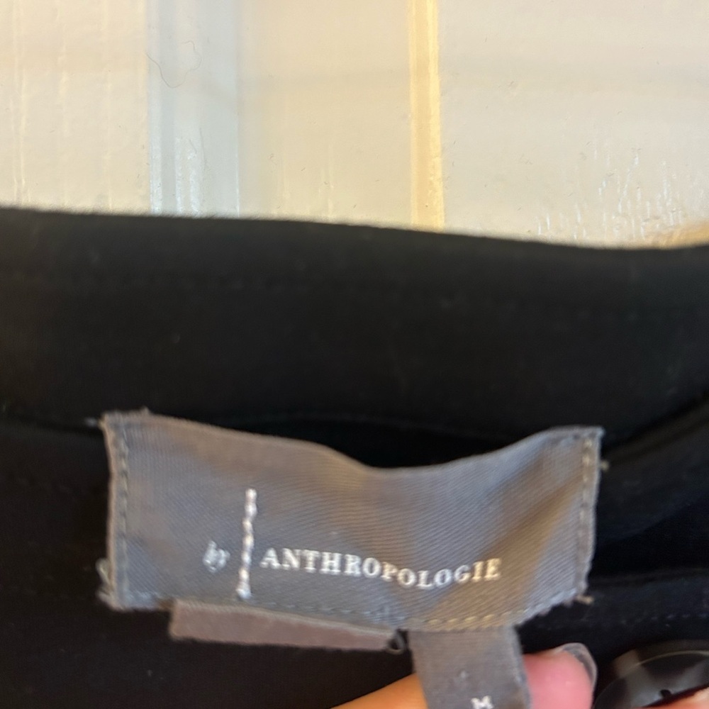 By Anthropologie Trench Mini Skirt Size Medium - Picture 3 of 7